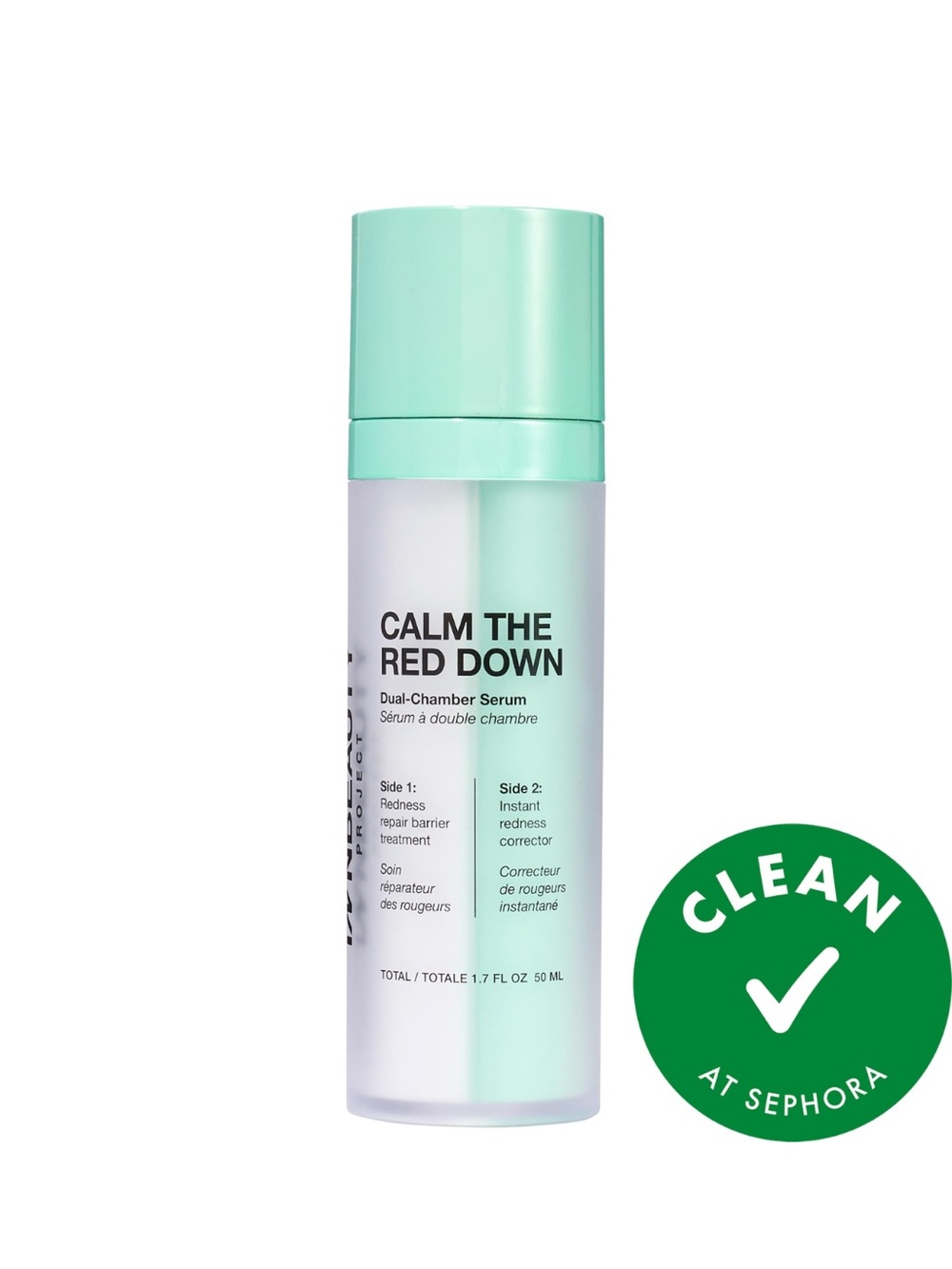 INNBEAUTY PROJECT Calm The Red Down Dual-Chamber Serum – Mint/White